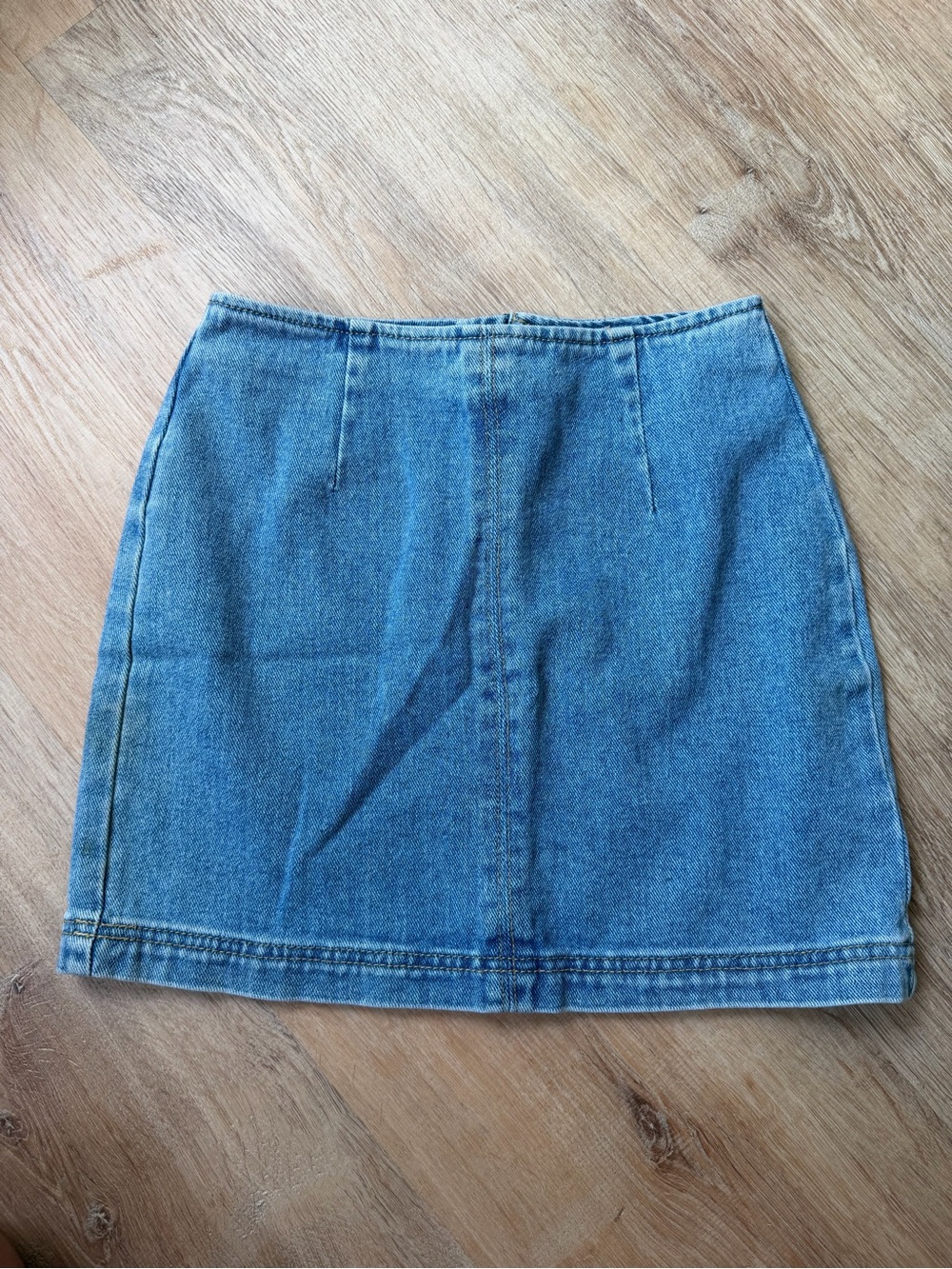 PacSun Classic Blue Denim Mini Skirt